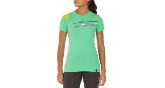 La Sportiva Stripe 2.0 T-Shirt - Women's, Apple Green, Small, I50-705705-S