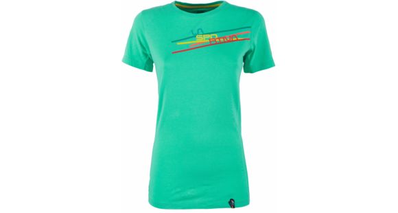 La Sportiva Stripe 2.0 T-Shirt - Women's-Mint-Small