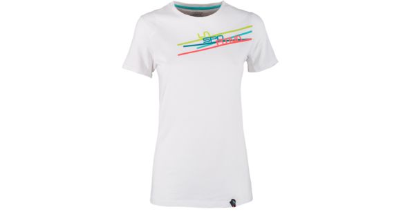 La Sportiva Stripe 2.0 T-Shirt - Women's-White-Medium