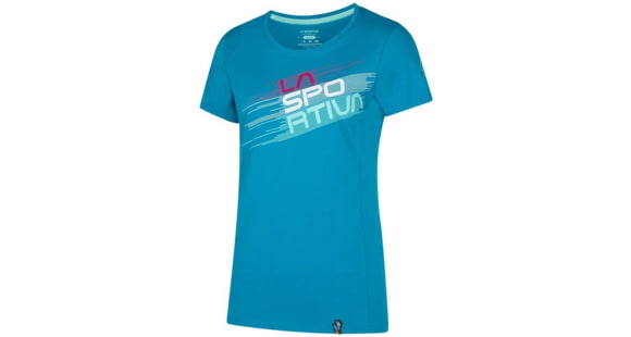 La Sportiva Stripe Evo T-Shirt - Women's, Crystal, Extra Small, I31-635635-XS