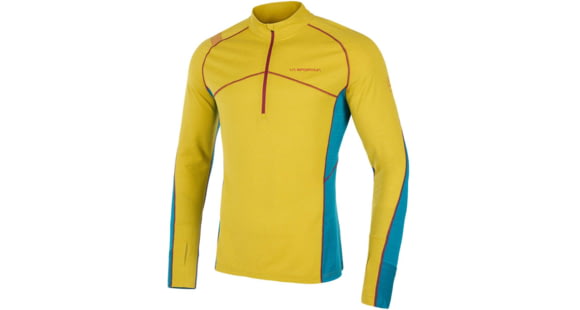 La Sportiva Swift Long Sleeve - Men's, Moss/Crystal, Extra Large, P38-723635-XL