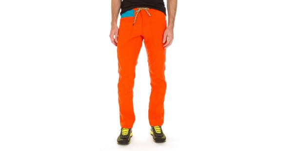 La Sportiva Talus Pant - Men's, Tangerine/Tropic Blue, Medium, H59-202614-M
