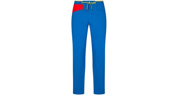 La Sportiva Talus Pant - Men's, Neptune/Poppy, Medium, H59-619311-M