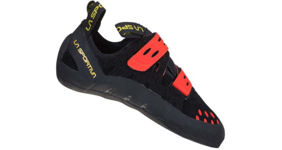 La Sportiva Tarantula Climbing Shoes - Men's, Black/Poppy, 39, 30J-999311-39