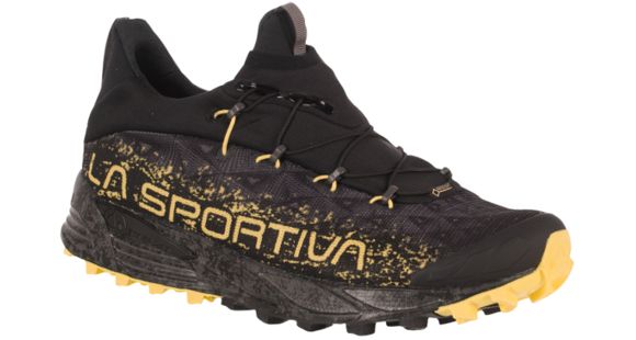 La Sportiva Tempesta GTX Trail Running Shoe - Men's-Black/Butter-Medium-8