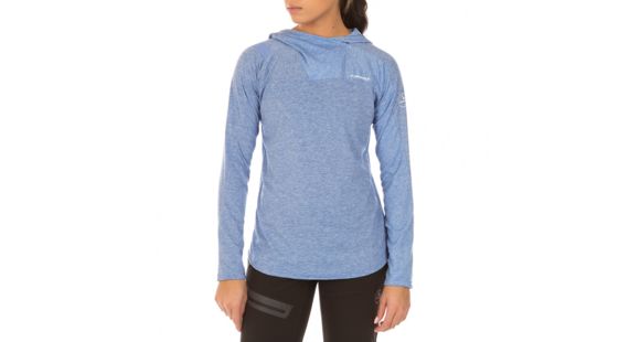 La Sportiva Terra Long Sleeve Baselayer - Women's, Marine Blue/Cobalt Blue, Medium, K79-612613-M