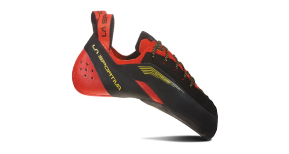 La Sportiva Testarossa Climbing Shoes - Men's, Red/Black, 34, ZFCS016-R00K00-34