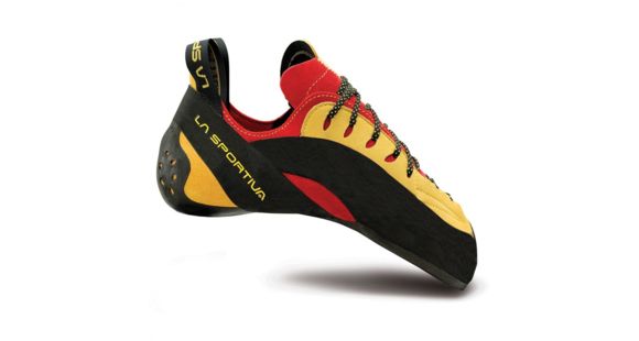 La Sportiva Testarossa Climbing Shoes - Mens, Red/Yellow, 39, 255-39