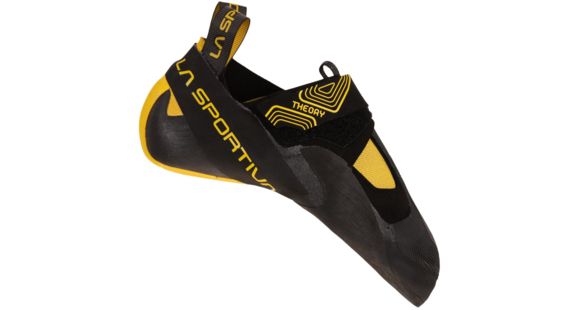 La Sportiva Theory Climbing Shoes - Men's, Black/Yellow, 41.5, Medium, 20W-999100-41.5