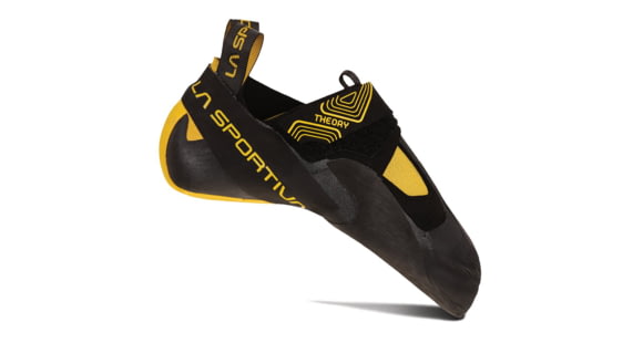 La Sportiva Theory Climbing Shoes - Men's, Black/Yellow, 38.5, Medium, 20W-999100-38.5