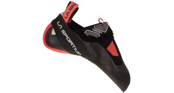 La Sportiva Theory Climbing Shoes - Women's, Black/Hibiscus, 37, Medium, 20X-999402-37