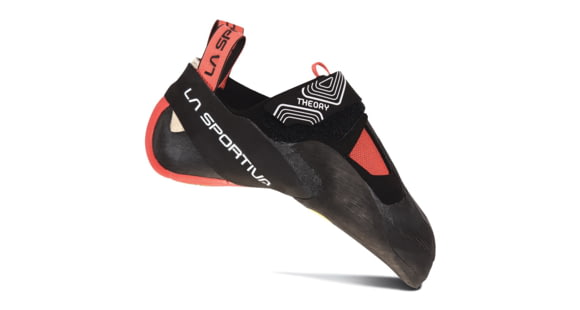 La Sportiva Theory Climbing Shoes - Women's, Black/Hibiscus, 33, Medium, 20X-999402-33
