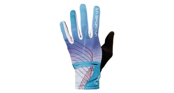 La Sportiva Trail Gloves - Women's, Malibu Blue/Berry, Medium, X55-602303-M