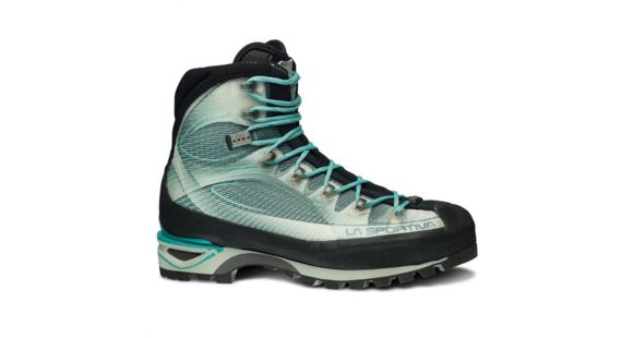 La Sportiva Trango Cube Gtx Mountaineering Shoes- Women's, Light Grey/Mint, 37.5, 11K-902609-37.5