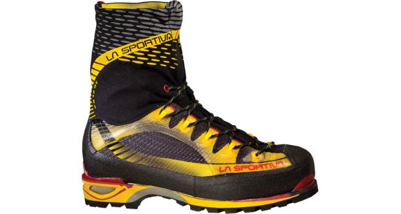 La Sportiva Trango Ice Cube GTX Mountaineering Boot - Men's, Black/Yellow, 48, 11P-BY-48