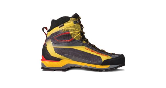 La Sportiva Trango Tech GTX Mountaineering Shoes - Men's, Black/Yellow, 44, Medium, 21G-999100-44