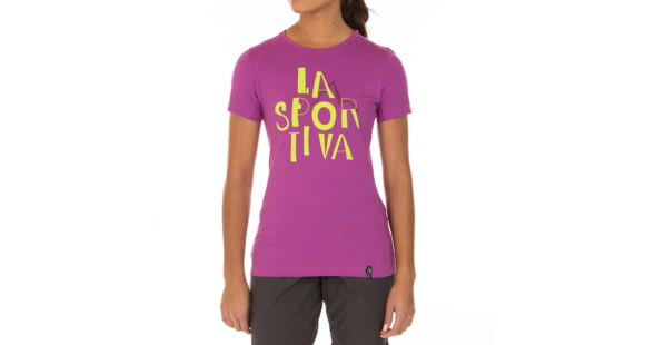 La Sportiva Twenties T-Shirt - Women's, Purple, Extra Large, I75-500500-XL