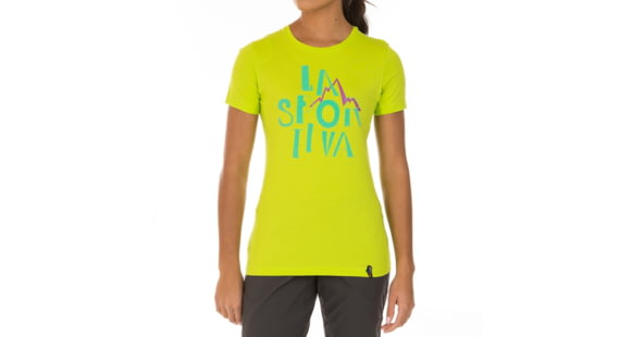 La Sportiva Twenties T-Shirt - Women's, Apple Green, Small, I75-705705-S