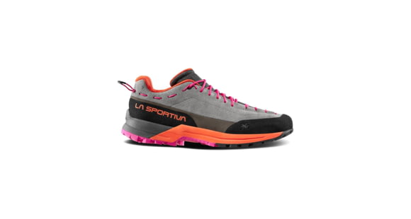 La Sportiva TX Guide Leather Approach Shoes - Women's, Grey/Cherry Tomato, 40, 27T-901322-40