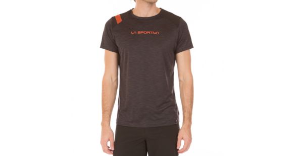 La Sportiva TX Top T-Shirt - Men's, Black/Tangerine, Extra Large, H63-999202-XL