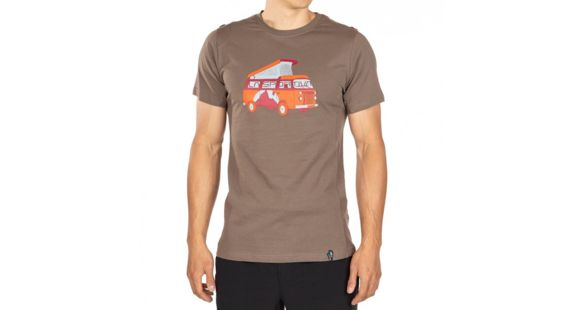 La Sportiva Van 2.0 T-Shirt - Men's, Falcon/Brown, Medium, N05-804804-M