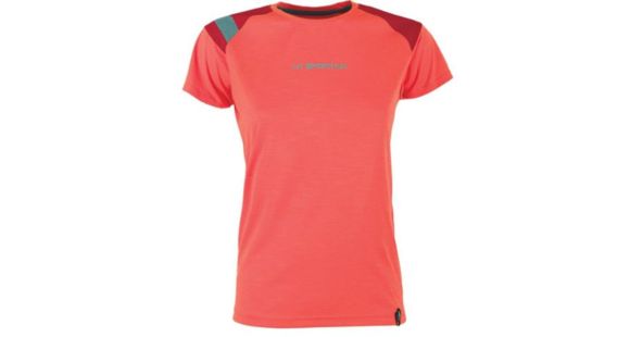 La Sportiva TX Top T-Shirt - Women's, Coral/Berry, Small, I65-301303-S