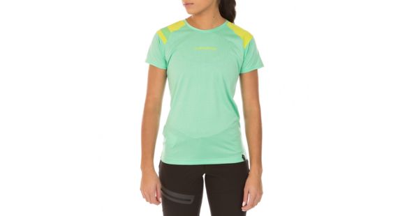La Sportiva TX Top T-Shirt - Women's, Jade Green/Apple Green, Medium, I65-704705-M