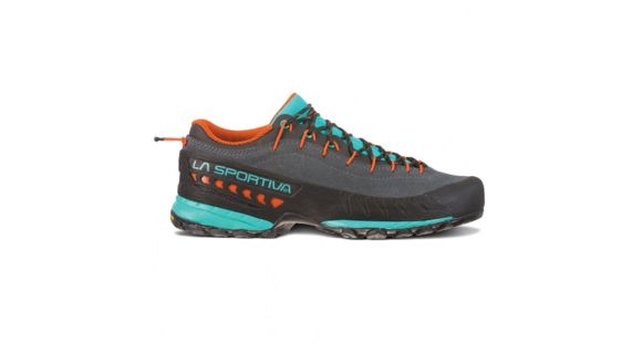 La Sportiva TX4 Approach Shoes - Women's, Carbon/Aqua, 36.5, Medium, 17X-900615-36.5