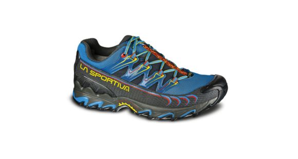 La Sportiva Ultra Raptor GTX Trail Running Shoe - Men's-Blue/Red-Medium-40.5