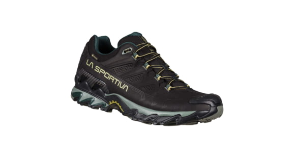 La Sportiva Ultra Raptor II Leather GTX Hiking Shoes - Men's, Black/Cedar, 48.5, 34F-999811-48.5