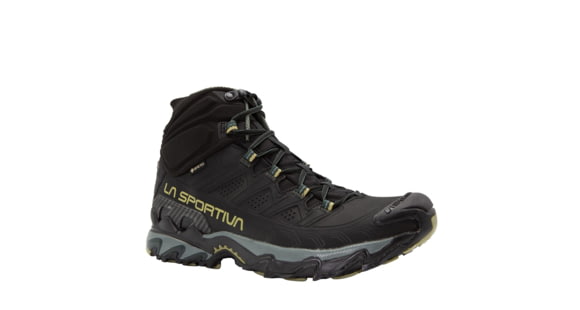 Open Box, Dealer Demo, La Sportiva Ultra Raptor II Mid Leather GTX Hiking Boots - Men's, Black/Cedar, 41.5, ZFHS096-K00N11-41.5