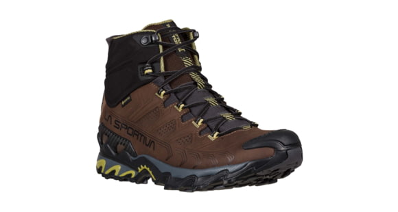 La Sportiva Ultra Raptor II Mid Leather GTX Hiking Shoes - Men's, Chocolate/Cedar, 39.5, 34J-805811-39.5