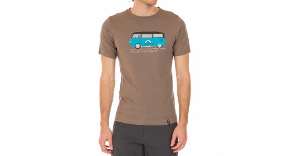 La Sportiva Van T-Shirt - Men's, Falcon Brown, Large, H47-804804-L