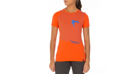 La Sportiva Vertical Love T-Shirt - Women's, Lily Orange, Extra Large, I78-203203-XL