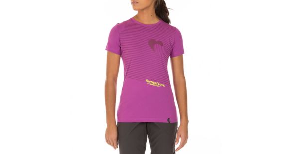 La Sportiva Vertical Love T-Shirt - Women's, Purple, Medium, I78-500500-M