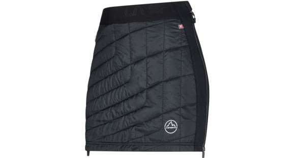 La Sportiva Warm Up Primaloft Skirt - Women's, Black/White, Small, M04-999000-S