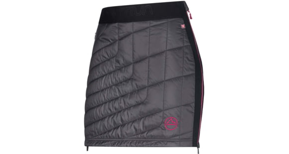 La Sportiva Warm Up Primaloft Skirt - Women's, Carbon/Cerise, Small, M04-900409-S