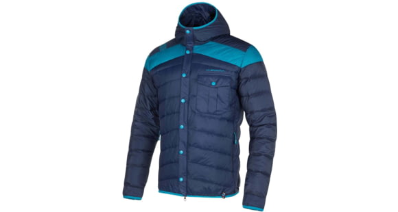 La Sportiva Wild Down Jacket - Men's, Night Blue/Crystal, Medium, N91-629635-M