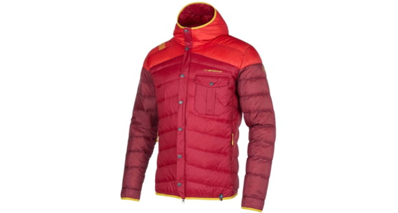 La Sportiva Wild Down Jacket - Men's, Sangria/Sunset, Extra Small, N91-320319-XS