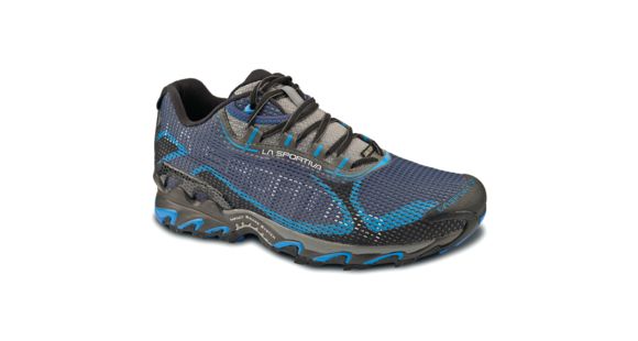 La Sportiva Wildcat 2.0 GTX Trail Running Shoe - Men's-Blue/Black-Medium-42.5