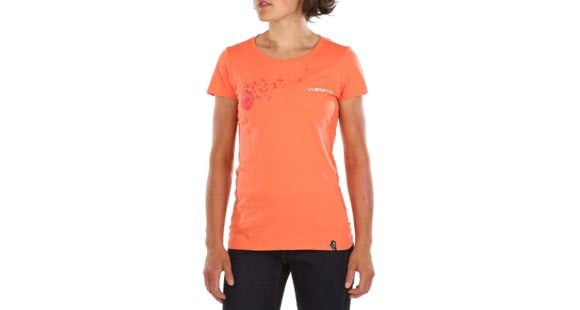 La Sportiva Windy T-Shirt - Womens, Flamingo, Small, O05-403403-S