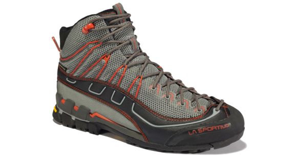 La Sportiva Xplorer Mid GTX Hiking Boot - Men's-44.5-Grey/Red