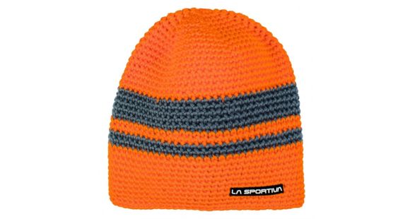 La Sportiva Zephir Beanie Hat, Orange/Slate, Small, X38-200903-S