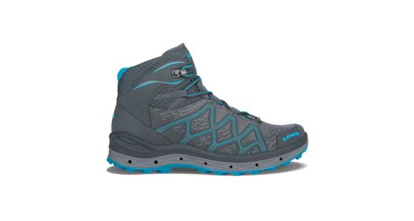Lowa Aerox GTX Mid Surround Hiking Shoe - Women's, Graphite/Turquoise, Medium, 11, 3206119794-GRPTUR-MD-11