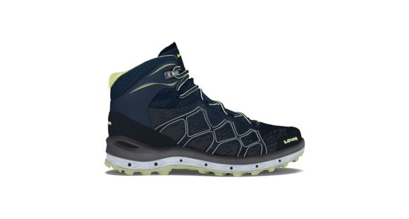 Lowa Aerox GTX Mid Surround Hiking Shoe - Women's, Navy/Mint, Medium, 8.5, 3206116908-NT-MD-8.5