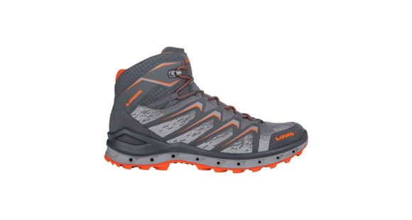 Lowa Aerox GTX Mid SurroundHiking Boots - Men's, Graphite/Orange, 8.5, 3106079728-8.5