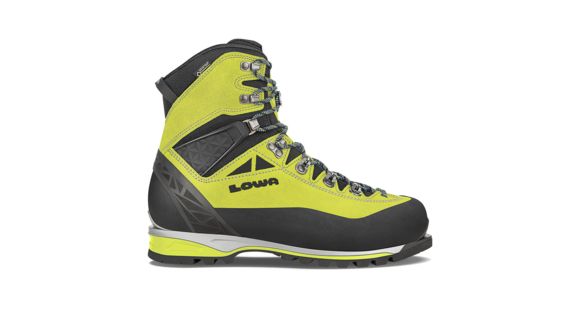 Lowa Alpine Expert GTX Mountaineering Boots - Men's, Lime/Black, Medium, 7, 2100217299-LIMBLK-Medium-7