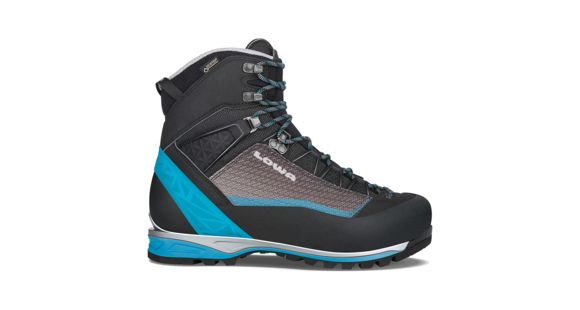 Lowa Alpine Pro GTX Mountaineering Boots - Women's, Black/Turquois, Medium, 10, 2200809969-BLKTUR-MD-10