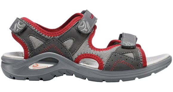 Lowa Bahia Sandal - Women's-Grey/Red-Medium-38