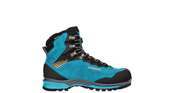 Lowa Cadin II GTX Mid Mounatineering Boots - Women's, Turquoise/Mandarin, 7, 197827018476